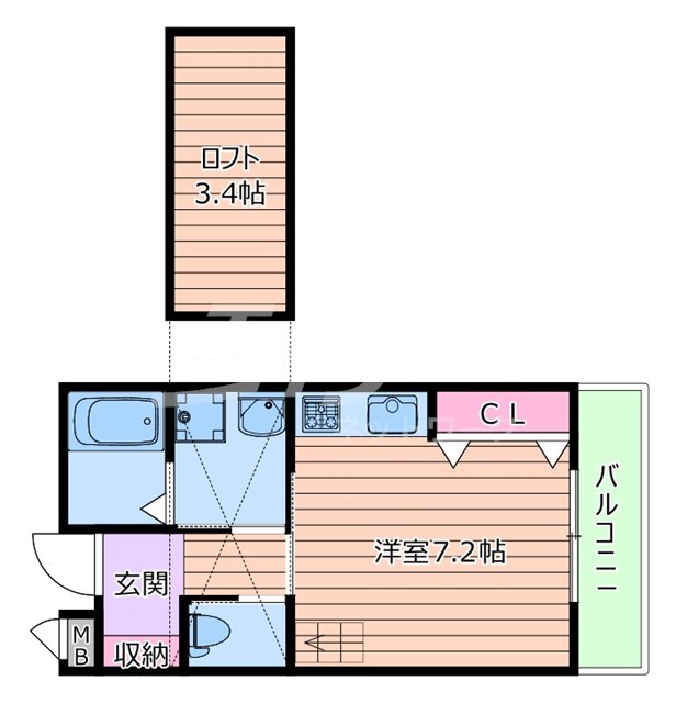 光風館の間取り