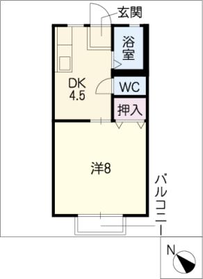 サンシティ越前の間取り