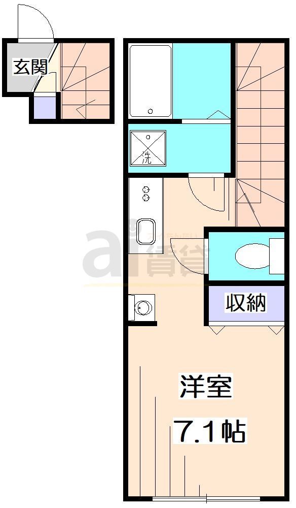 練馬区向山のマンションの間取り