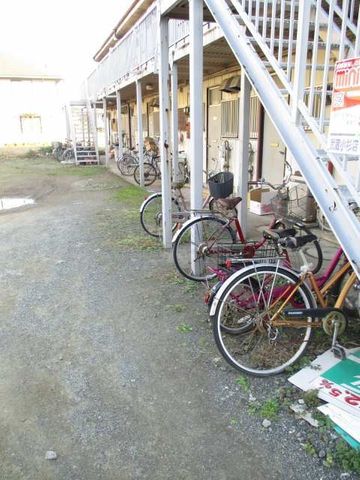 【田口ホームの駐車場】