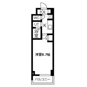 MJC神戸ハーバーウエストの間取り