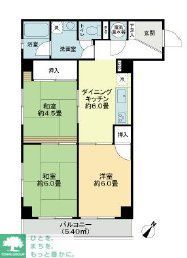 マンション目黒不動前の間取り