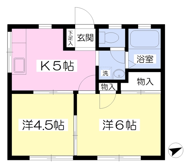 エクレールの間取り