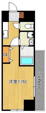 ＭＤＩグランコルディール室町の間取り