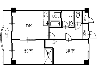 マックスマンションの間取り