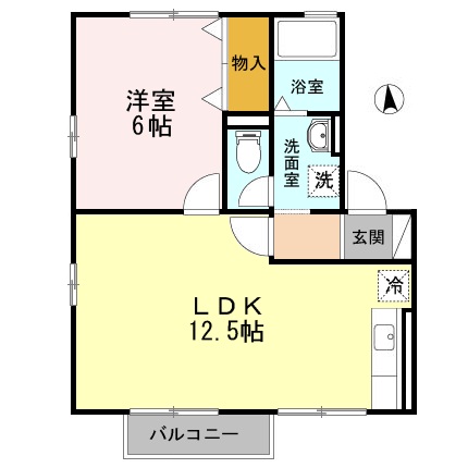 盛岡市東見前9地割築23年の間取り