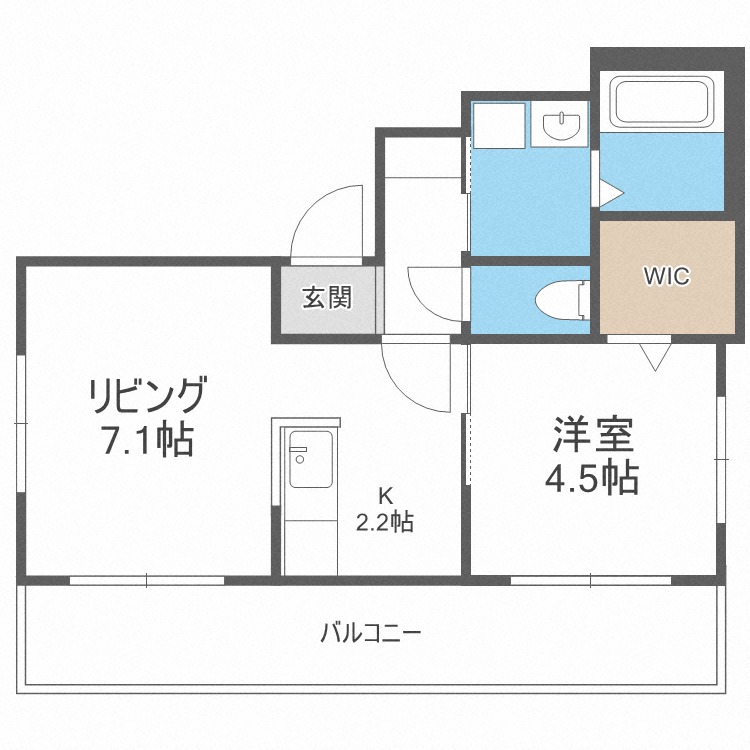 アンタレスＬ１７５の間取り