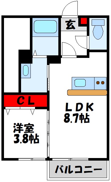 グラン岡垣Vの間取り