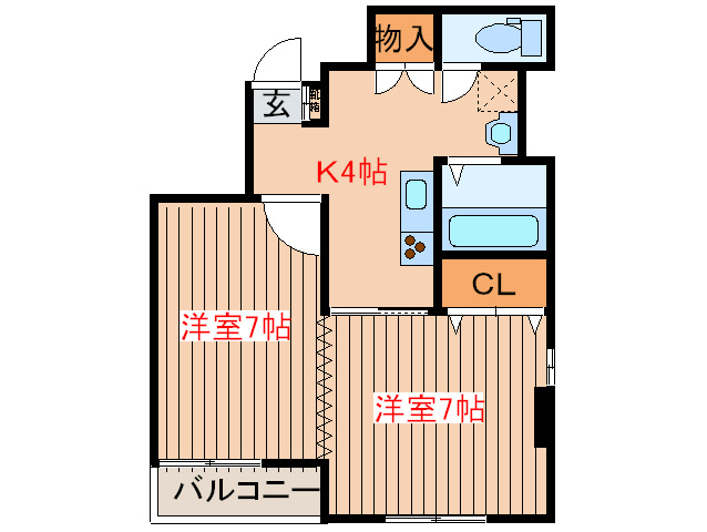 I-bloodの間取り写真