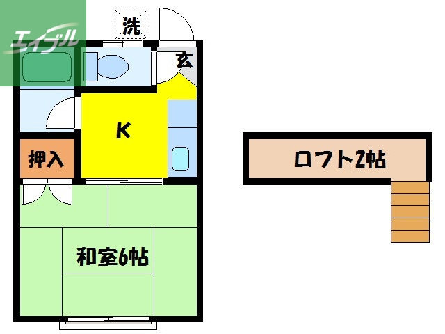 サザンテラス椎の木の間取り