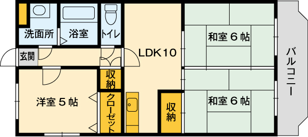 ソラリアの間取り