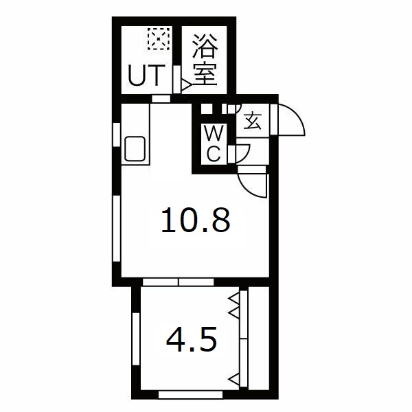 【ウルス平岸の間取り】