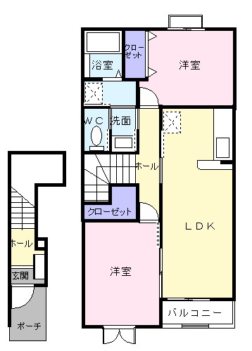 シャルマン御笠IIIの間取り