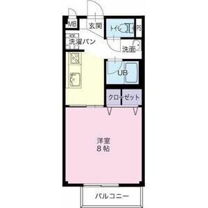 小牧市大字入鹿出新田のアパートの間取り