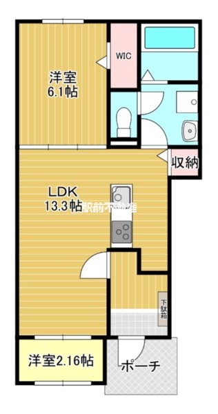 アゼリア池上の間取り