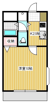 クレセール鹿嶋の間取り