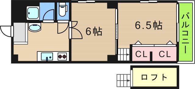 トーカイプラザ弐番館の間取り