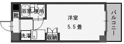 シンセリティ泉野の間取り