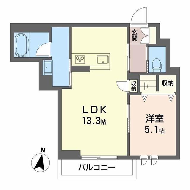 リノフォート白虎の間取り