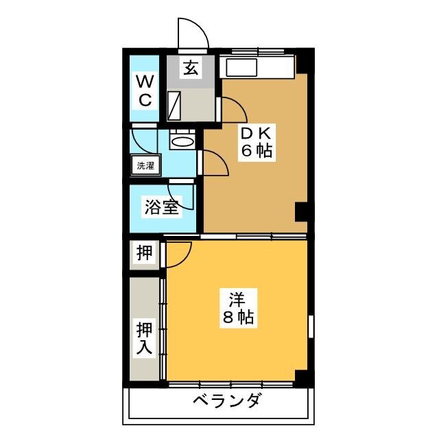 サンフラッツ富士の間取り