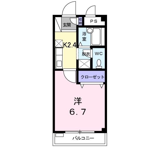 マリッチ三ケ森の間取り