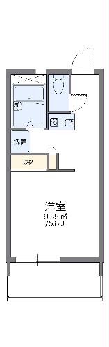 レオパレスねむの木の間取り