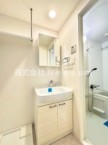 洗面設備　洗面所です