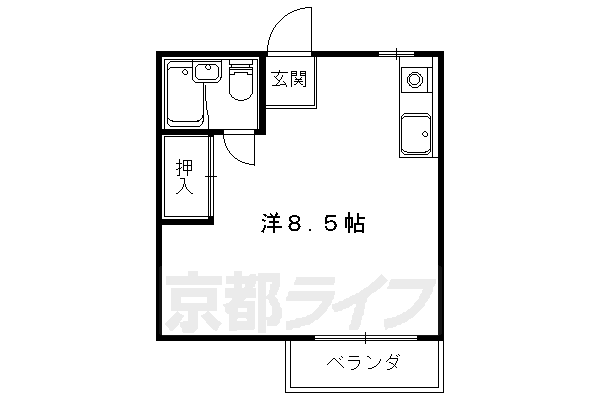 エルハイツの間取り