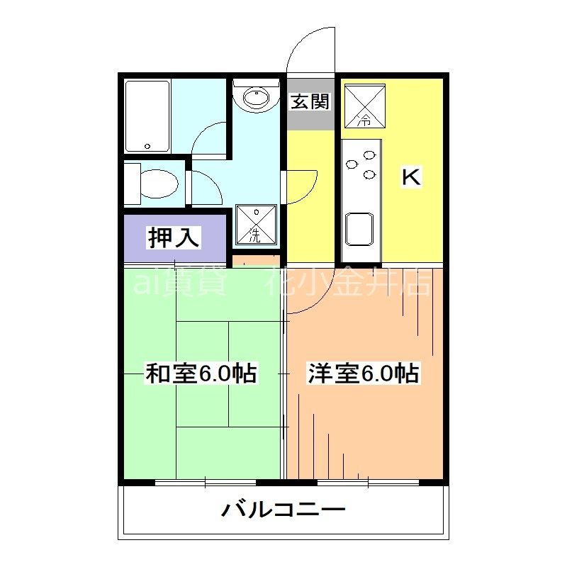 アタッシュマン青柳の間取り