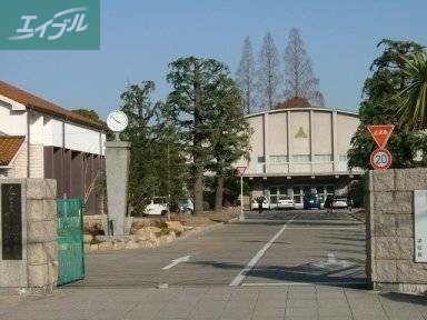 中学校　岡山県立岡山操山中学校（中学校）まで516m