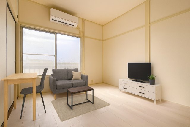 居室・リビング　家具配置イメージ画像です。