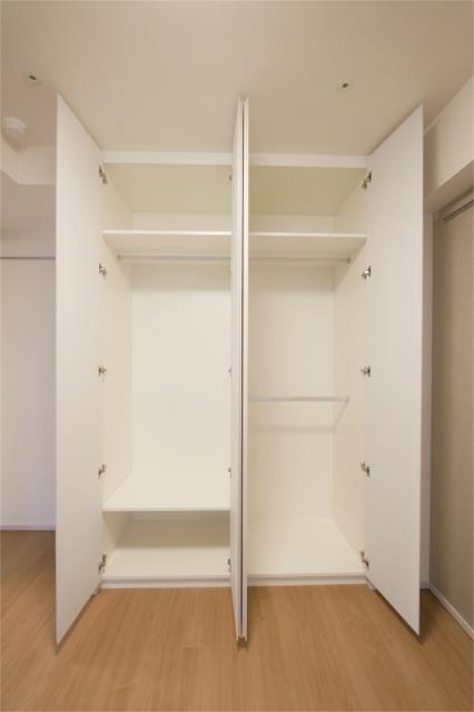 収納　ちょっとした収納スペースも充実しています