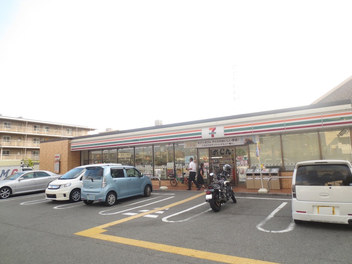 コンビニ　セブン-イレブン 尼崎武庫の里２丁目店（コンビニ）まで600m