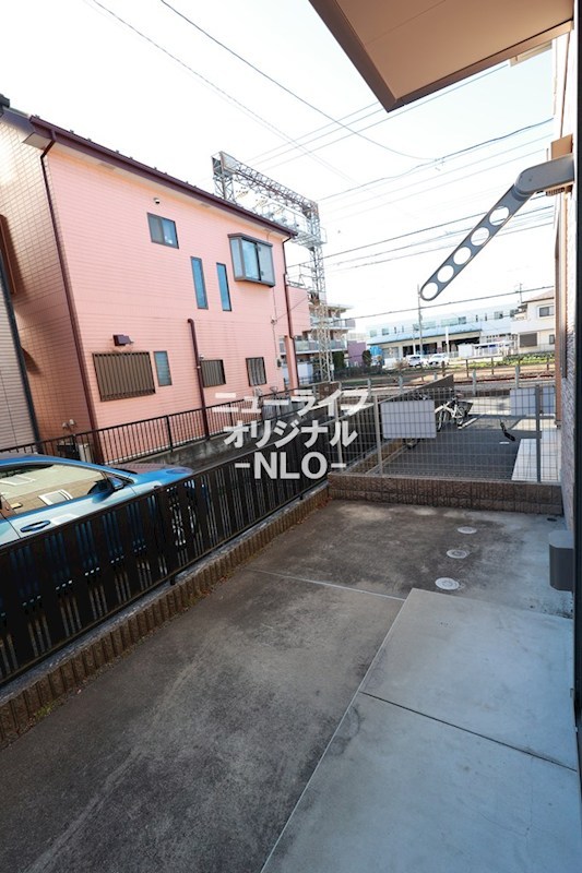 バルコニー　専用庭