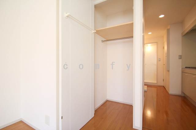 収納　奥行きのあるクローゼット