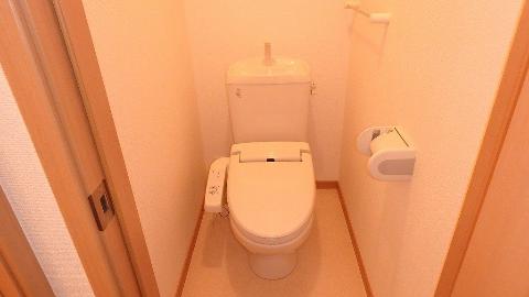 トイレ　ウォシュレット要確認（イメージ）