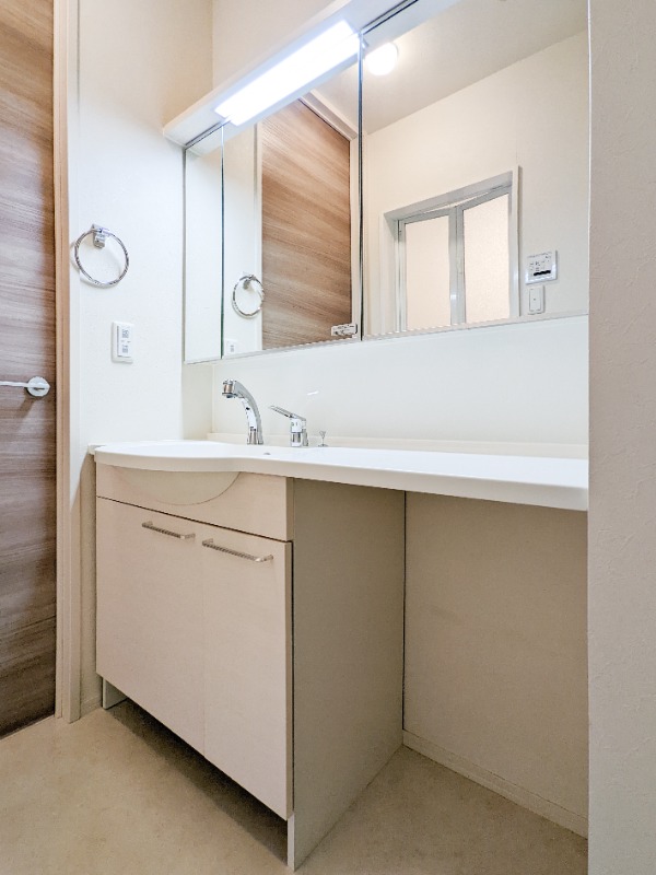 洗面設備　図面と現状に相違がある場合には現状を優先