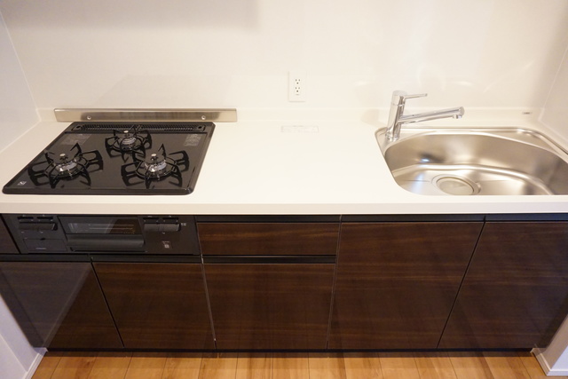 キッチン　（他号室写真になります）