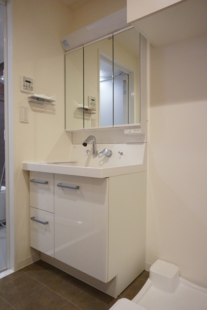 洗面設備　（他号室写真になります）