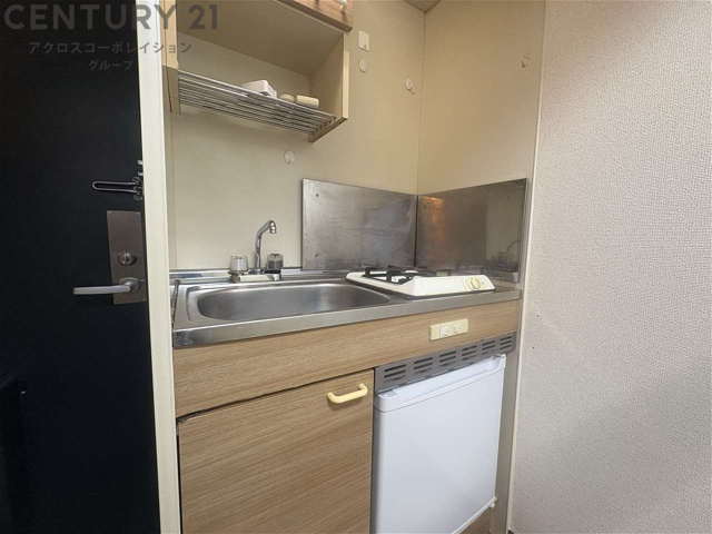 キッチン　ガスコンロ付きのキッチンです！