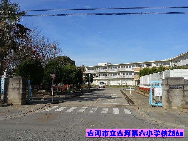 小学校　古河市立古河第六小学校（小学校）まで286m