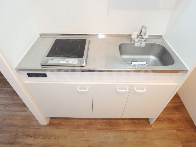 キッチン　大きめのミニキッチン