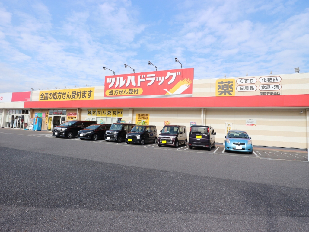 ドラックストア　ツルハドラッグ 栗東安養寺店（ドラッグストア）まで664m