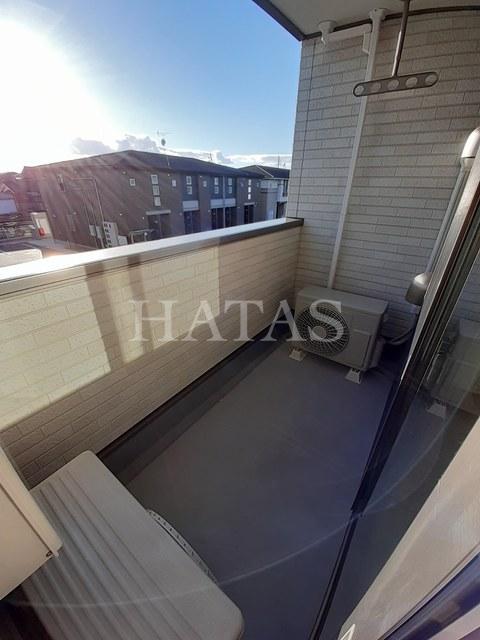 バルコニー　同物件別部屋です。