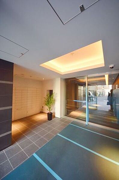 ロビー　ゆとりのあるロビーです