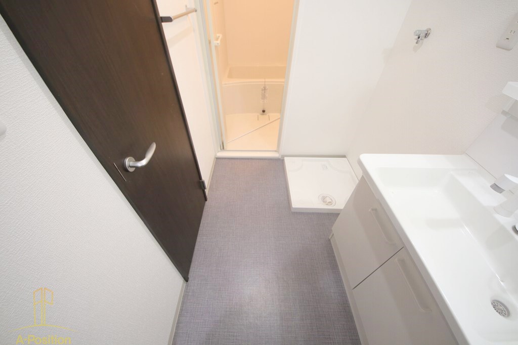 洗面設備　おおきに大阪天満サニーアパートメント