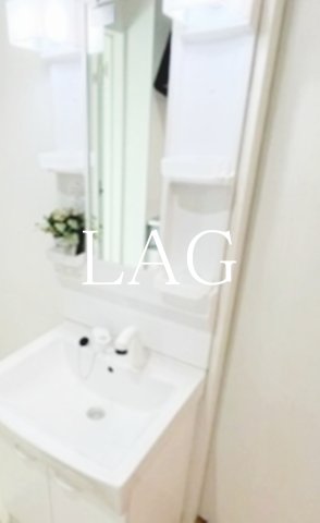 洗面設備　洗面台です。