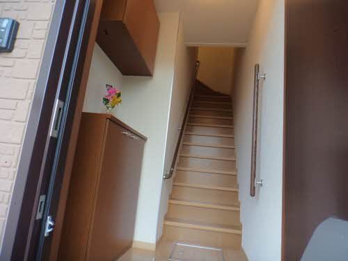 居室・リビング　室内階段・下駄箱