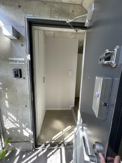 玄関　明るい玄関です