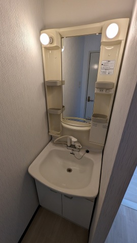 洗面設備　※同マンション別部屋の参考写真です。